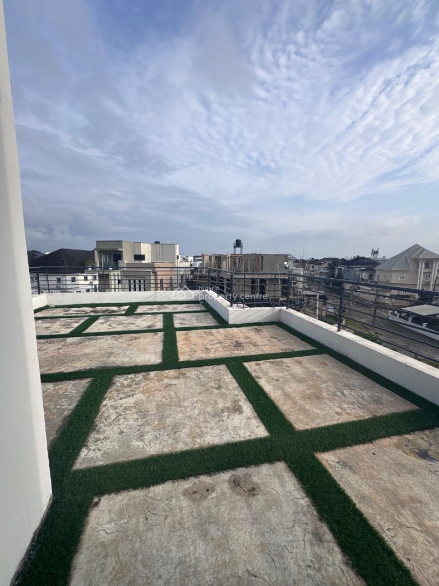 Luxury 5 Bedroom Fully Detached + Bq,, Less Than 2 Minutes Drive Away From Ebeano Supermarket, Osapa, Lekki, Lagos, Detached Duplex for Sale