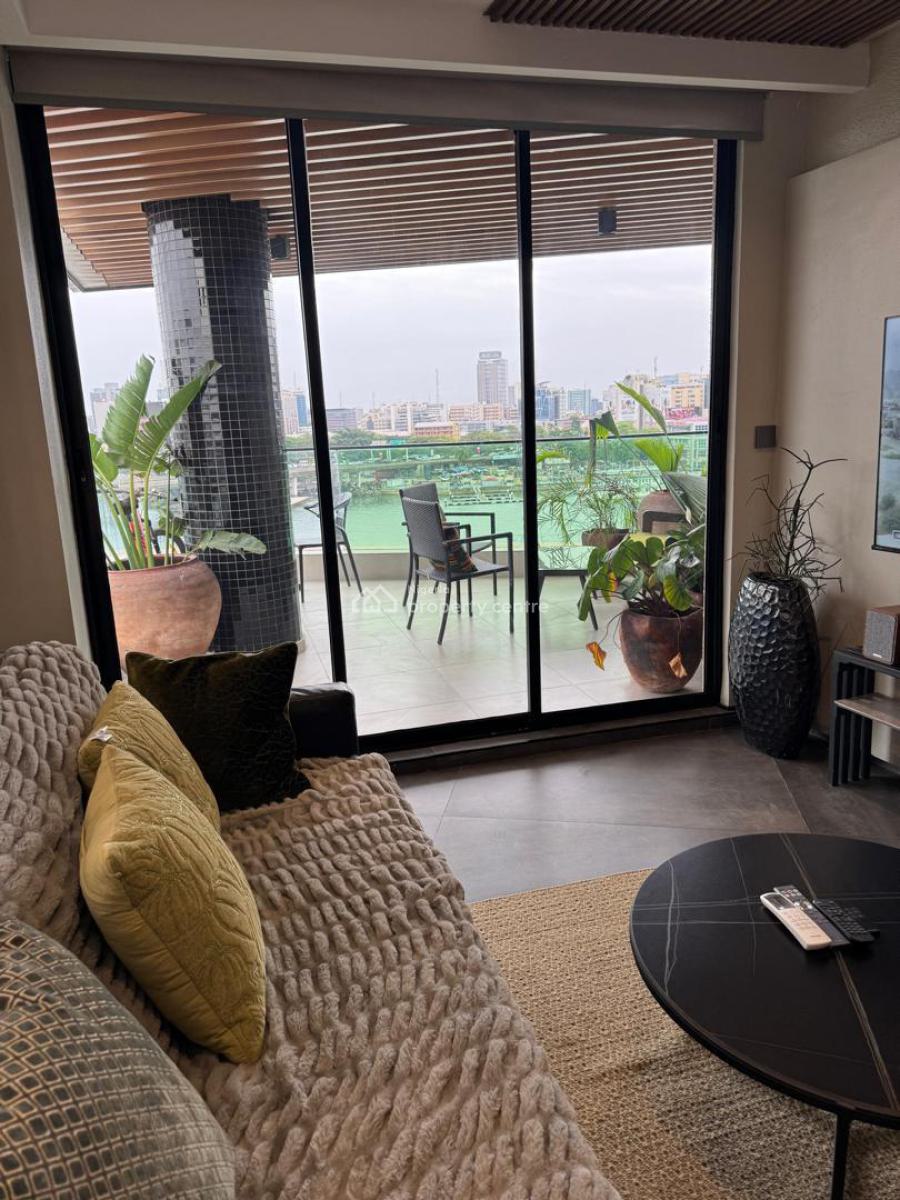 Luxurious Waterfront 1 Bedroom Apartment, Ikoyi, Ikoyi, Lagos, Mini Flat (room and Parlour) Short Let