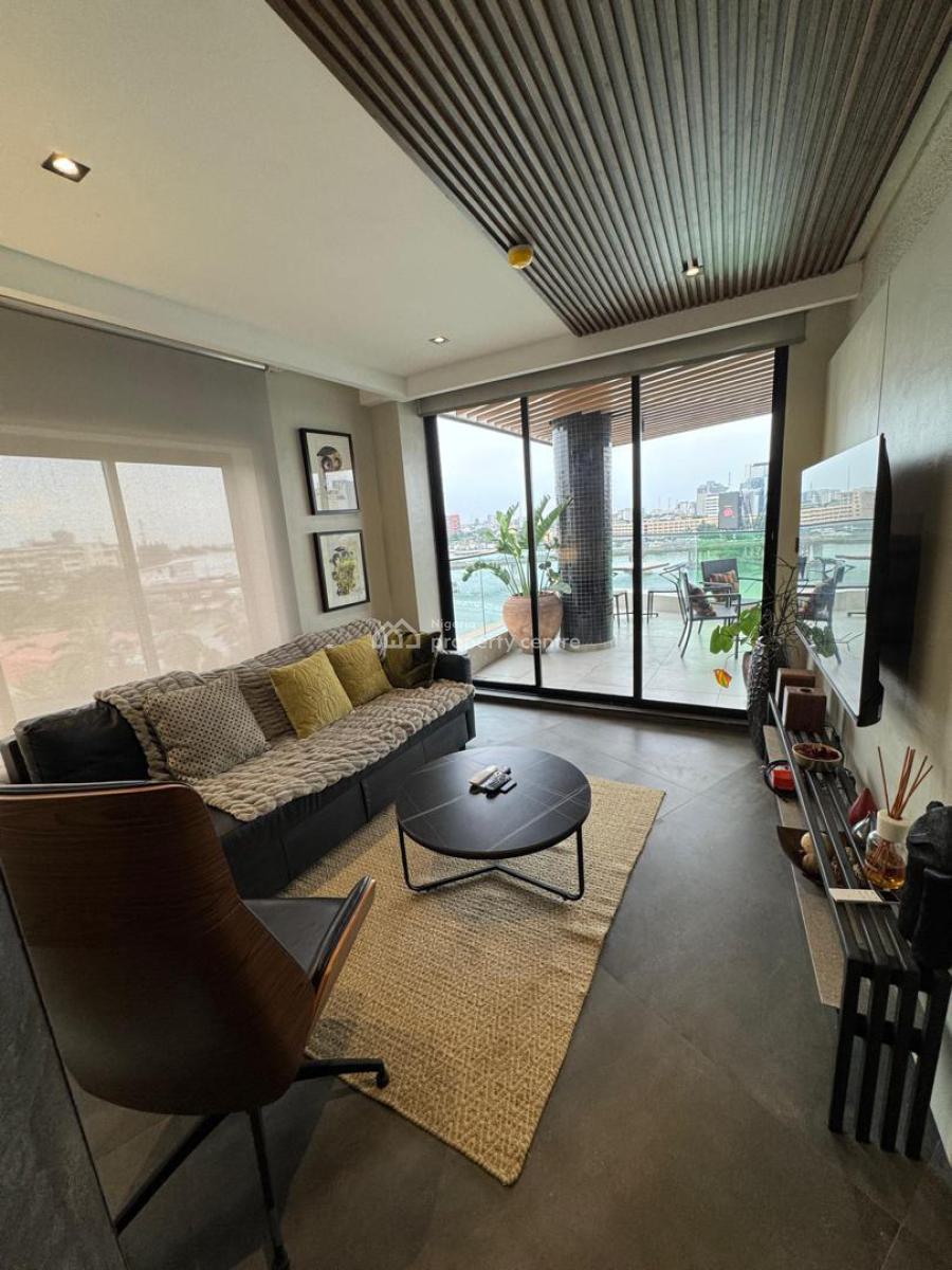 Luxurious Waterfront 1 Bedroom Apartment, Ikoyi, Ikoyi, Lagos, Mini Flat (room and Parlour) Short Let