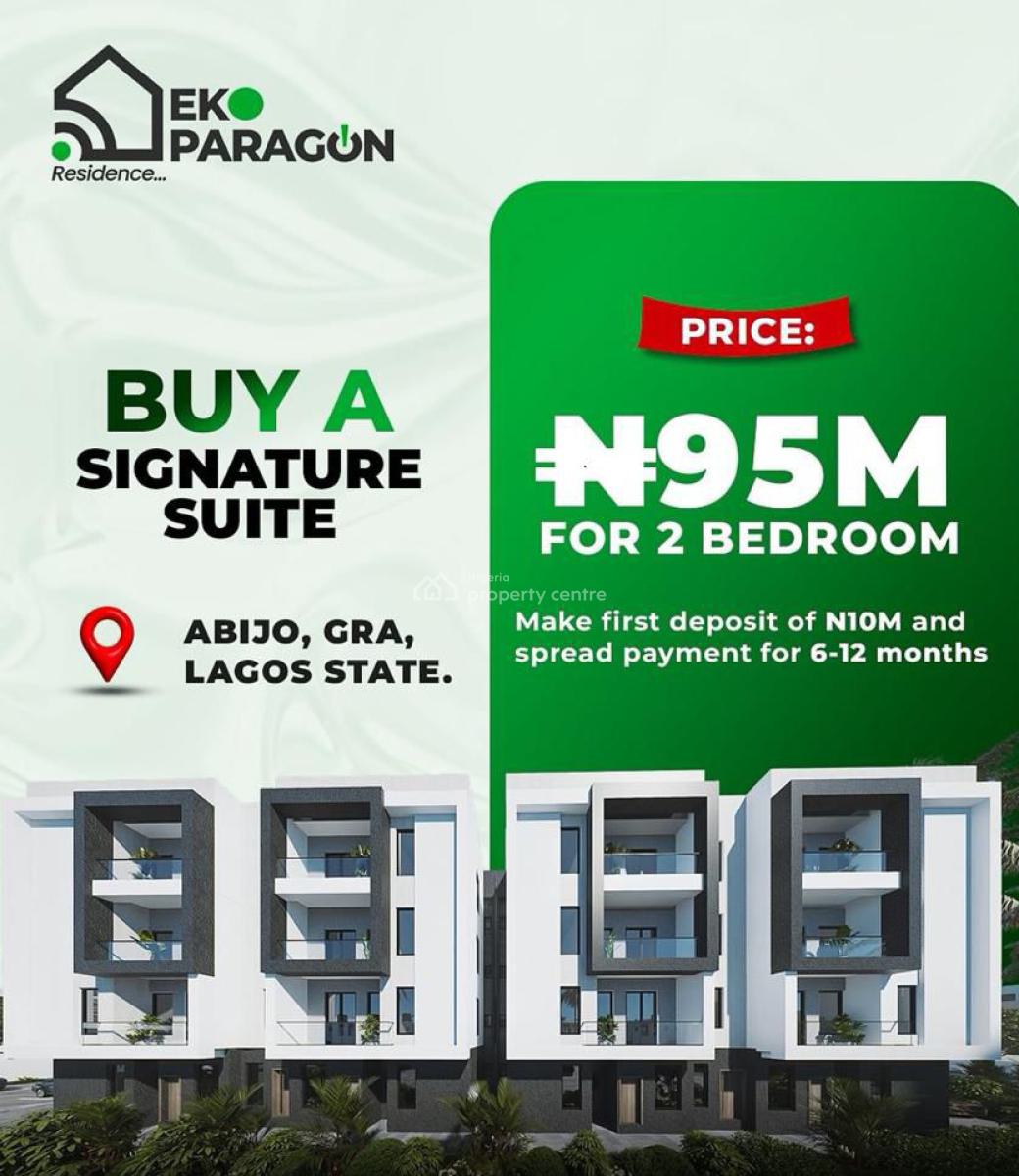 Eko Paragon Residence,  2 Bedroom Off Plan., Abijo Gra Off Lekki Epe Expressway, Abijo, Lekki, Lagos, Flat / Apartment for Sale