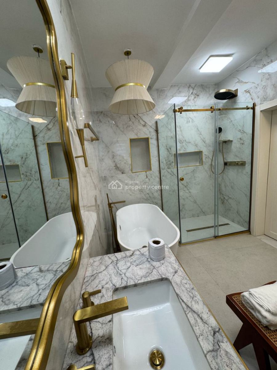 Luxury 3 Bed Waterfront + Pool + Gym, Banana Island Road, Ikoyi, Lagos, Flat / Apartment Short Let