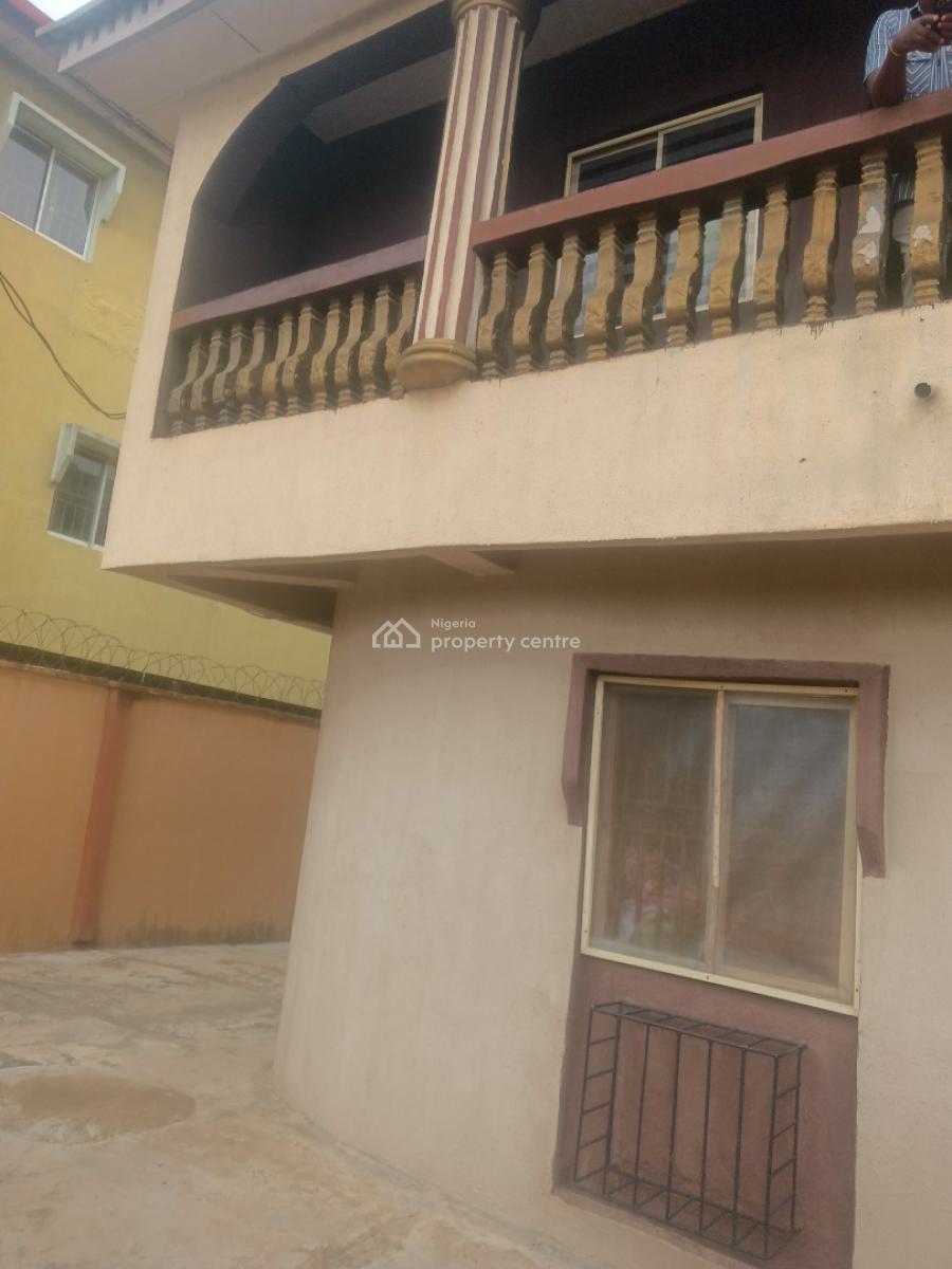 Lovely Spacious 3 Bedrom Flat + Extra Room (upstairs), Lovely Estate Environment Back of General Hospital, Iju Rd, Ifako Ogba, Ogba, Ikeja, Lagos, Flat / Apartment for Rent