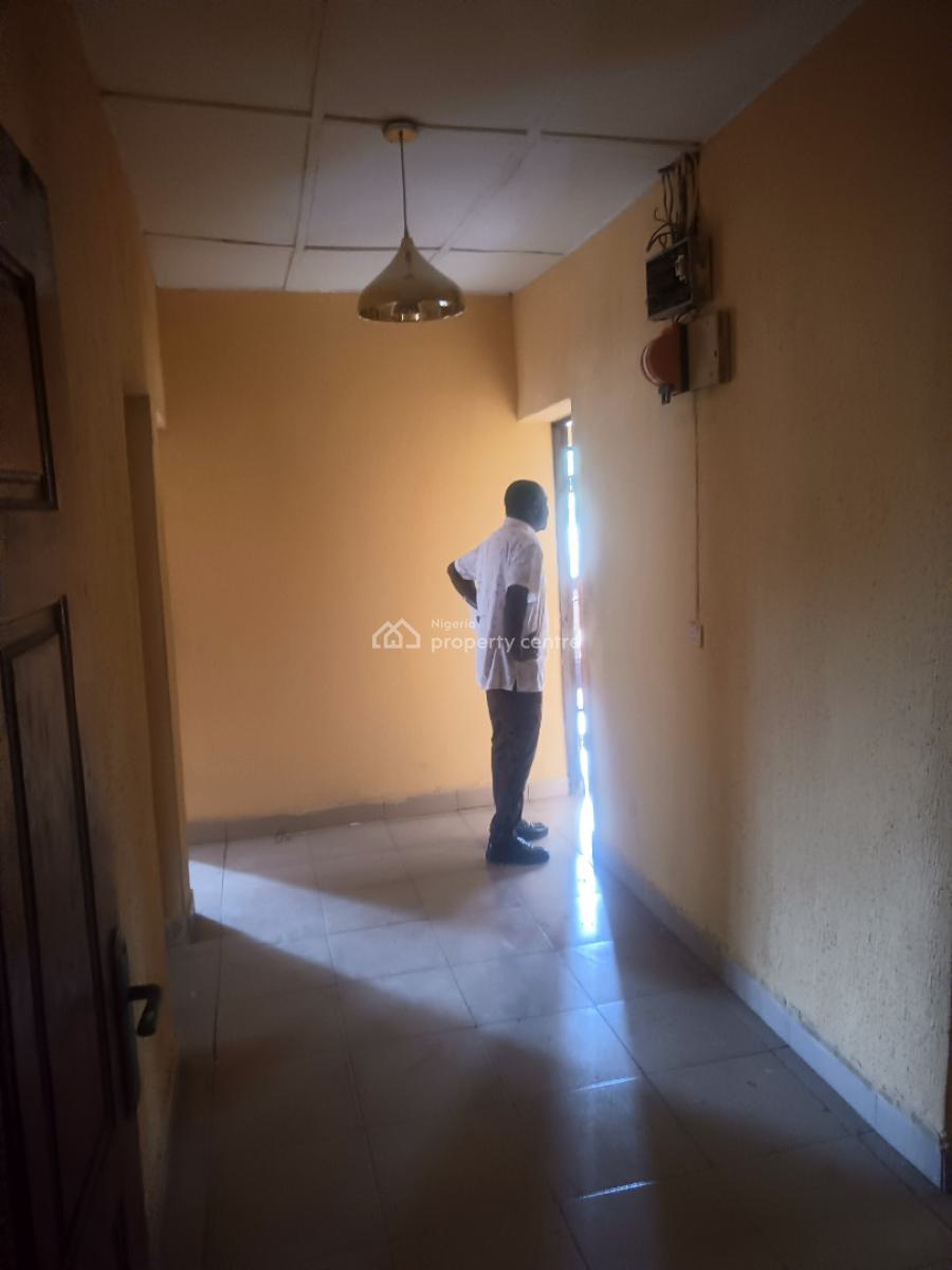 Lovely Spacious 3 Bedrom Flat + Extra Room (upstairs), Lovely Estate Environment Back of General Hospital, Iju Rd, Ifako Ogba, Ogba, Ikeja, Lagos, Flat / Apartment for Rent