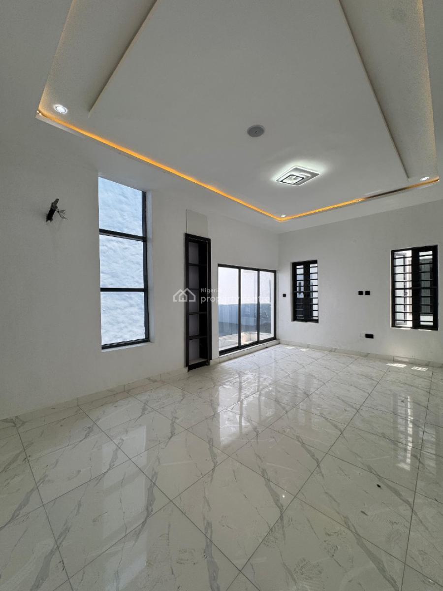 Luxurious 5 Bedroom Semi Detached Duplex with Bq in a Secure Estate, Ologolo, Lekki, Lagos, Semi-detached Duplex for Sale