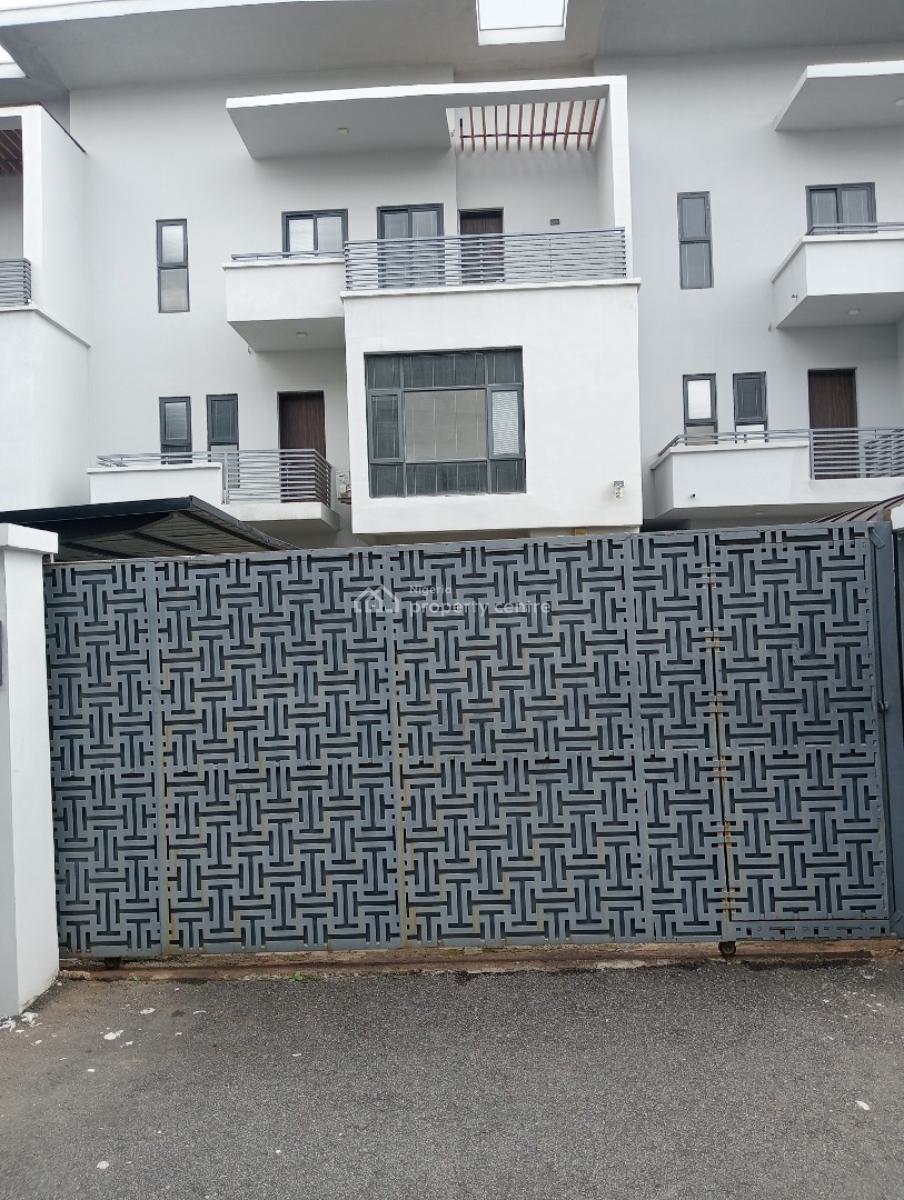 Standard 4  Bedroom Terrace Duplex with Bq Now Available, Guzape Main, Guzape District, Abuja, Terraced Duplex for Rent
