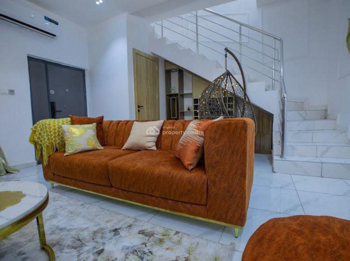 Luxury Furnished 3 Bedroom Duplex, Dpkay Estate Orchid, Lekki Phase 2, Lekki, Lagos, Terraced Duplex for Rent