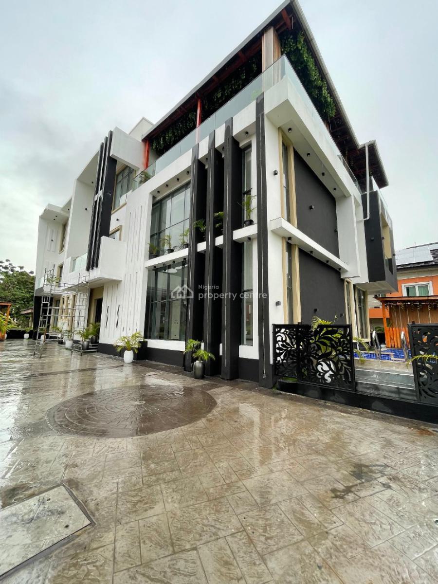 Magnificent 6 Bedroom Detached with Pool, Cinema, Gym, Bq & Rooftop, Ikate Elegushi, Lekki, Lagos, Detached Duplex for Sale