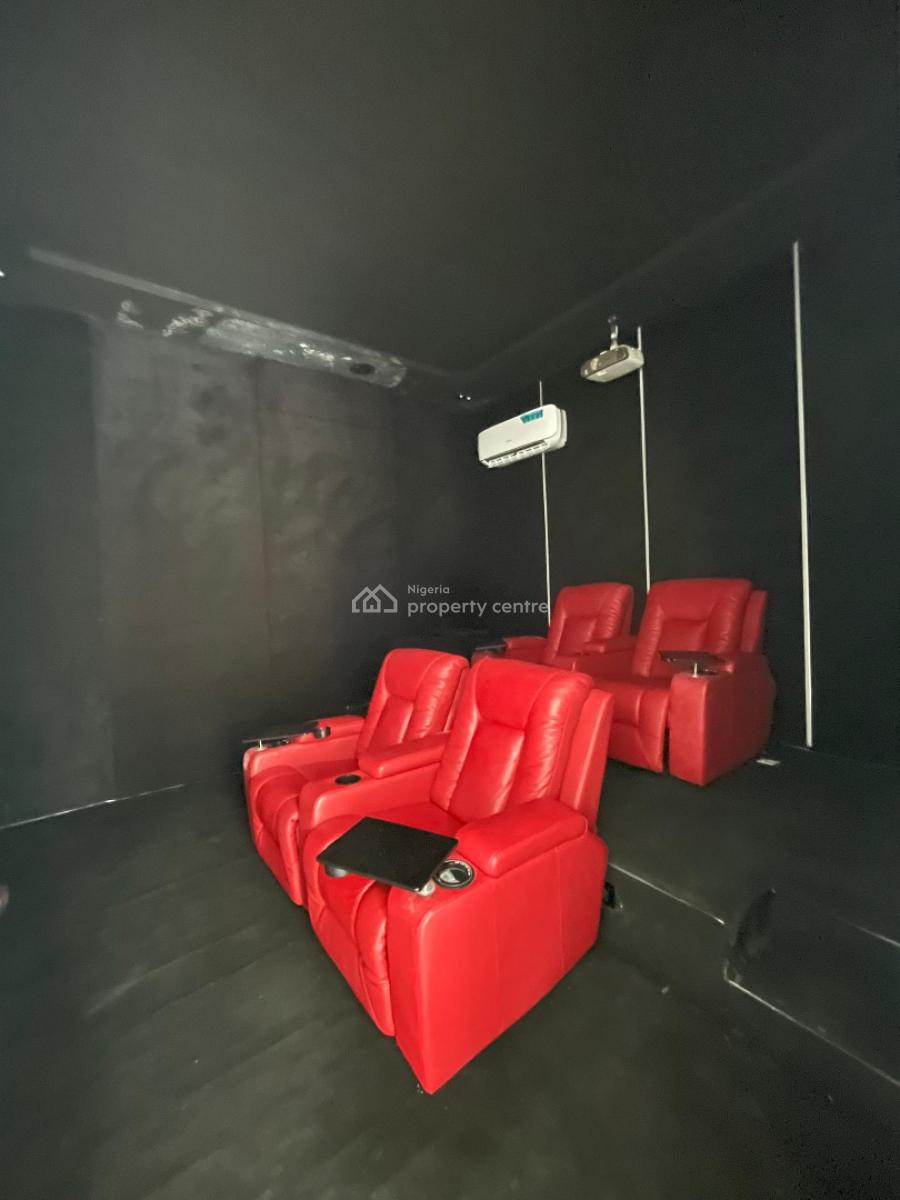 Magnificent 6 Bedroom Detached with Pool, Cinema, Gym, Bq & Rooftop, Ikate Elegushi, Lekki, Lagos, Detached Duplex for Sale