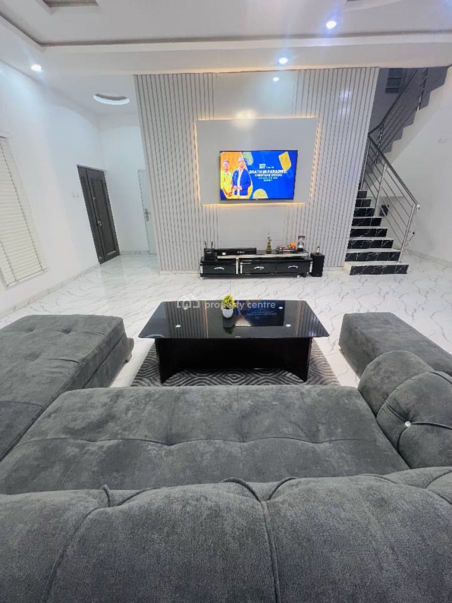 --- Luxury 4-bedroom Fully Detached Duplex with Bq, Ikota Villa Estate, Ikota, Lekki, Lagos, Detached Duplex for Sale
