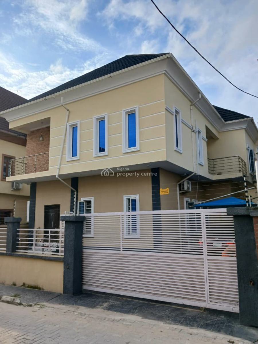 --- Luxury 4-bedroom Fully Detached Duplex with Bq, Ikota Villa Estate, Ikota, Lekki, Lagos, Detached Duplex for Sale