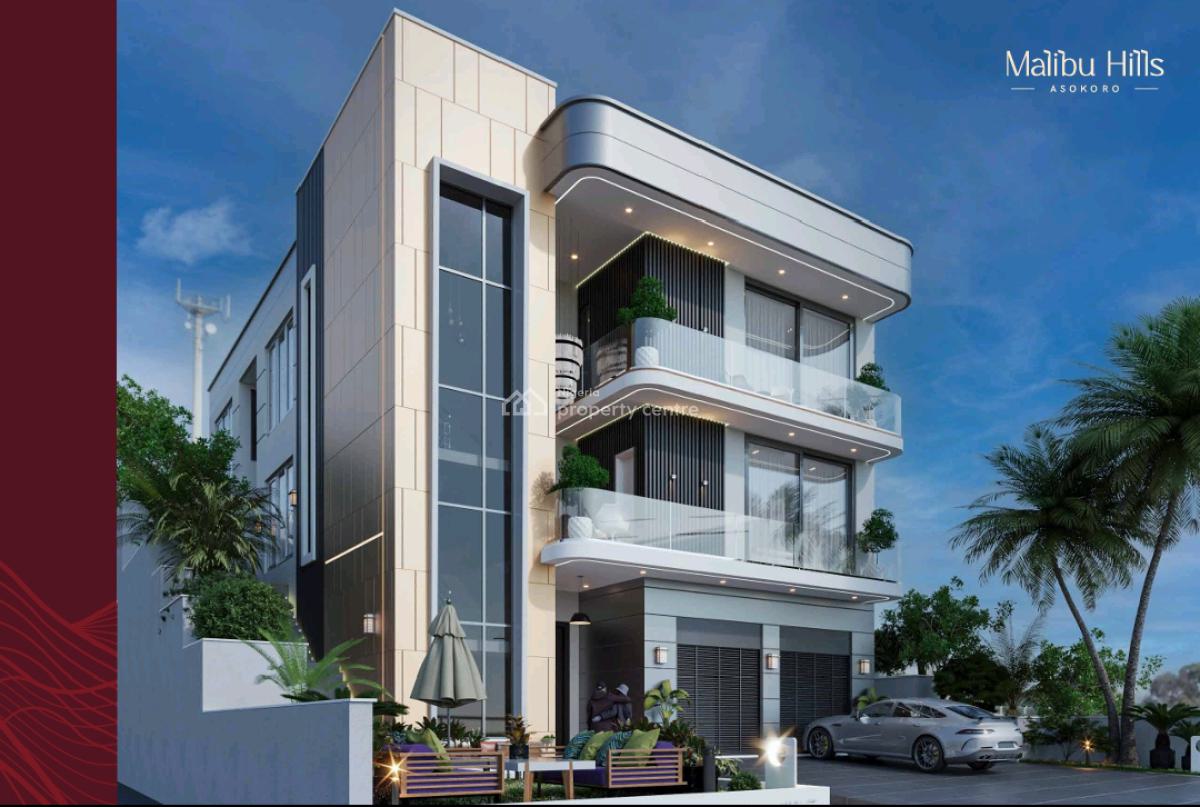 Luxury Hillside 5 Bedroom Villa, By Abacha Barracks, Asokoro District, Abuja, Detached Duplex for Sale