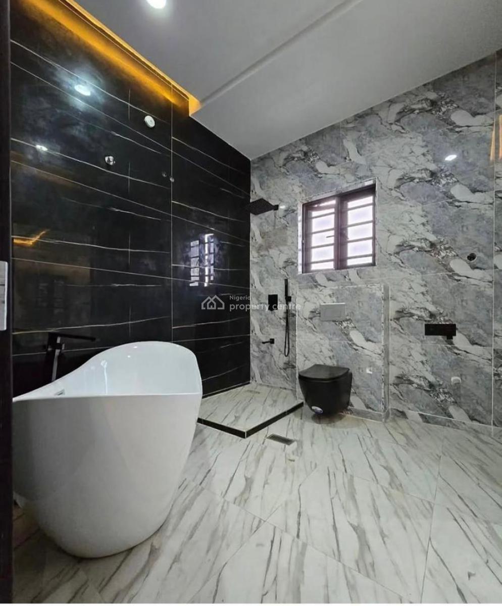 Beautiful 4 Bedroom Semi-detached Duplex in a Secure Estate, Well Built 4 Bed with a Bq in a Serene Environment, Ajah, Lagos, Semi-detached Duplex for Sale