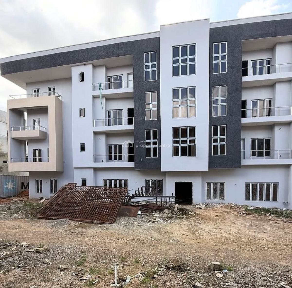 Newly Constructed 3 Bedroom Apartment with Bq, Wuye, Abuja, Flat / Apartment for Sale