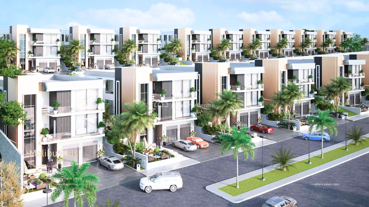 Sky View Duplexes with Penthouse, By Abacha Barracks, Asokoro District, Abuja, Terraced Duplex for Sale