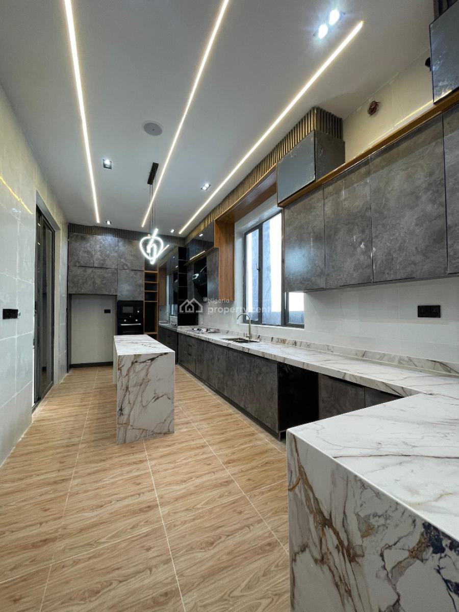 Contemporary & Stunning 5 Bedroom Duplex with Spacious Compound, Excellently Built & Amazing Finishing Was Done, Serene Estate for Peac, Ajah, Lagos, Detached Duplex for Sale