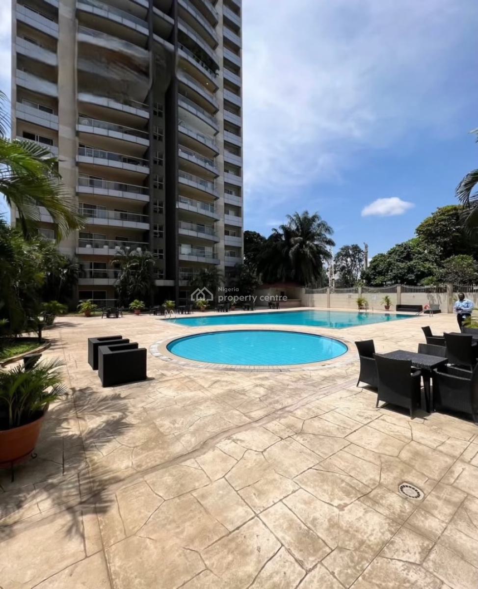 Luxurious and Furnished 3 Bedroom Apartment with Pool,gym and Elevator, Ikoyi, Ikoyi, Lagos, Flat / Apartment for Rent