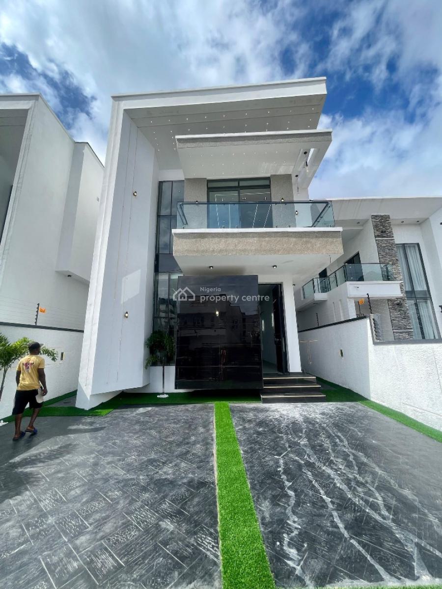 Super Luxury 5 Bedroom Detached Duplex with Bq and Swimming Pool, Ajah, Ajah, Lagos, Detached Duplex for Sale