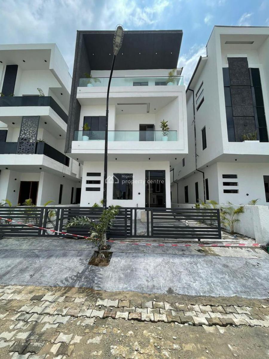 Exceptionally Built Luxury 5 Bed Detached Duplex, Chevron, Lekki, Lagos, Detached Duplex for Sale