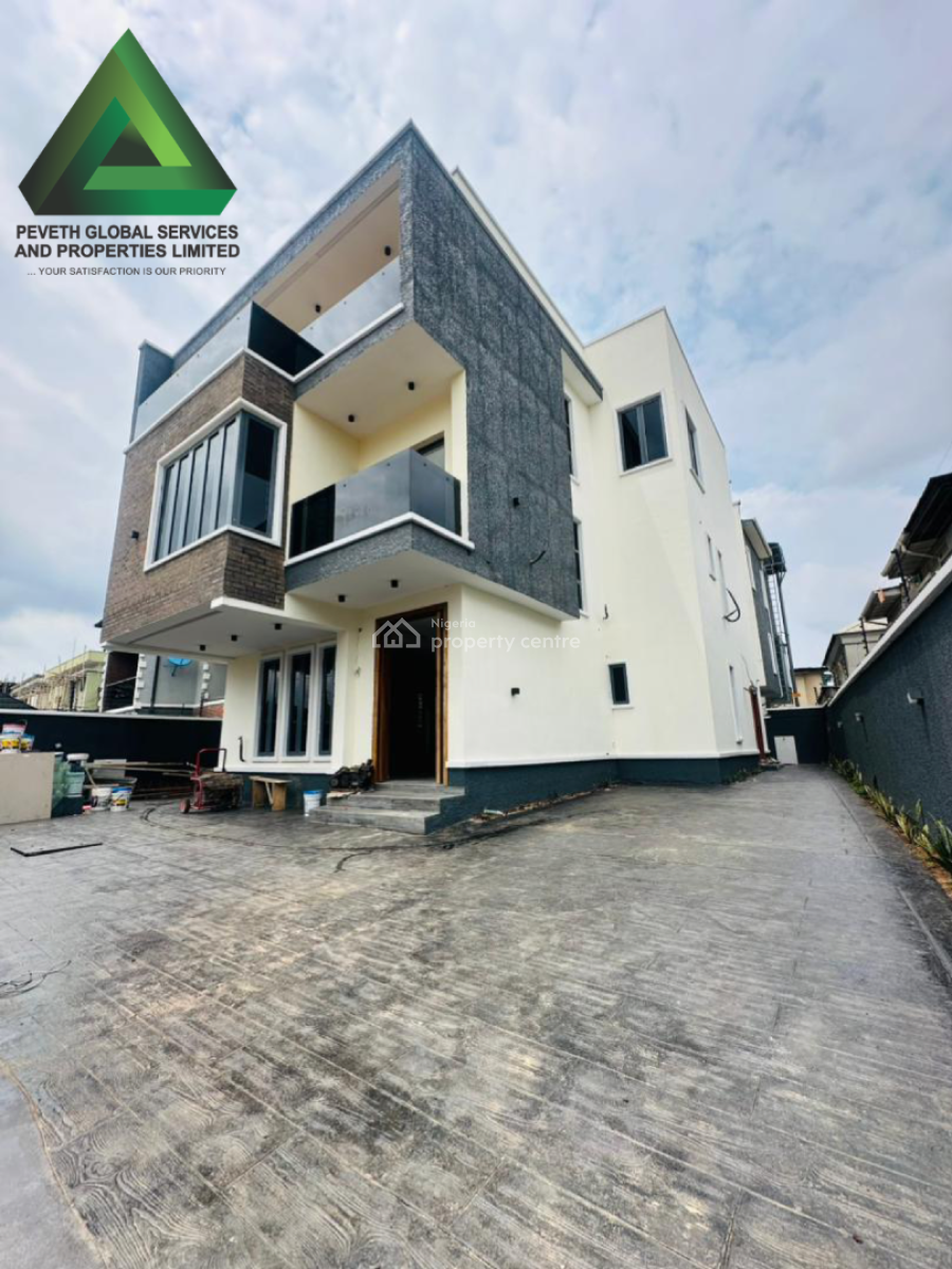 Smartly Finished 5 Bedroom Fully Detached Duplex with Bq, Adeniyi Jones, Ikeja, Lagos, Detached Duplex for Sale