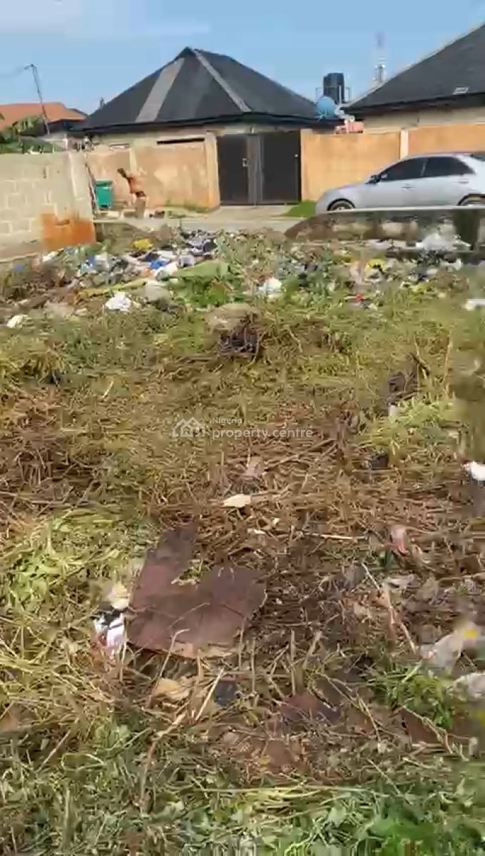 a Half Plot of Land with C of O on a Tarred and Gated Community, Anipole Street, Gbagada, Lagos, Land for Sale