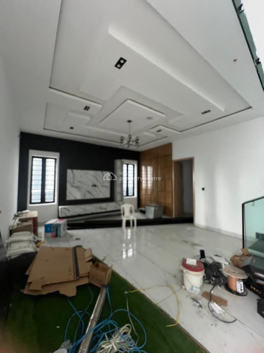 4 Bedroom Semi Detached Duplex with Bq Self Compound, Ajah, Lagos, Semi-detached Duplex for Sale