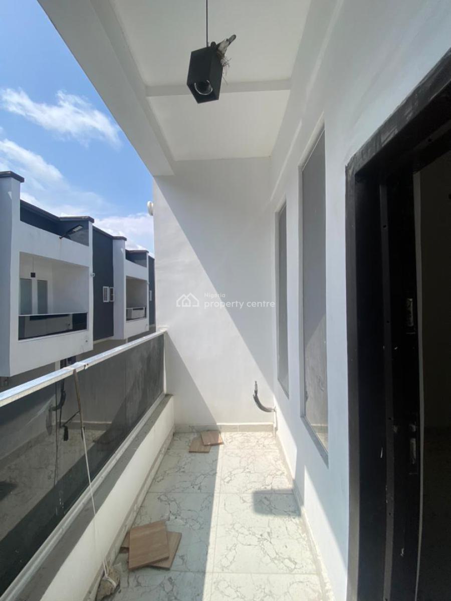 4 Bedroom Terrace Detached Duplex with Bq, Swimming Pool, Gym, Minimar, Oba Avenue, Ikota, Lekki, Lagos, Terraced Duplex for Rent