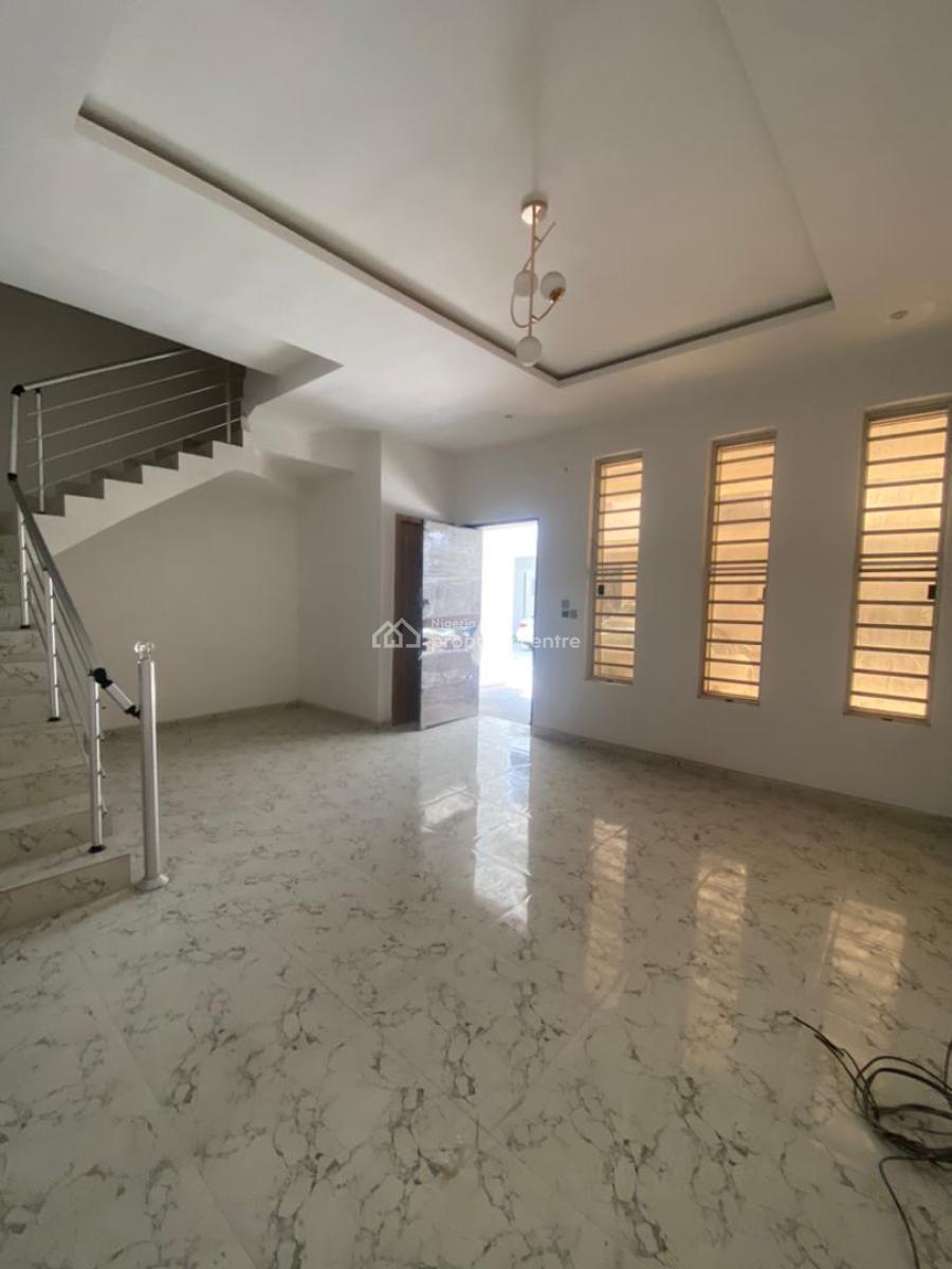4 Bedroom Terrace Detached Duplex with Bq, Swimming Pool, Gym, Minimar, Oba Avenue, Ikota, Lekki, Lagos, Terraced Duplex for Rent