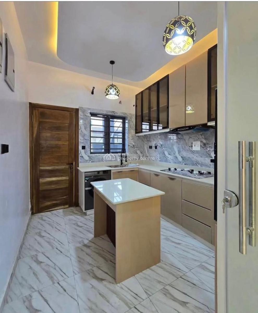 Beautifully Built 4 Bedroom Semi Detached Duplex with Bq, Self Compound Semi Detached Duplex in an Estate in, Ajah, Lagos, Semi-detached Duplex for Sale