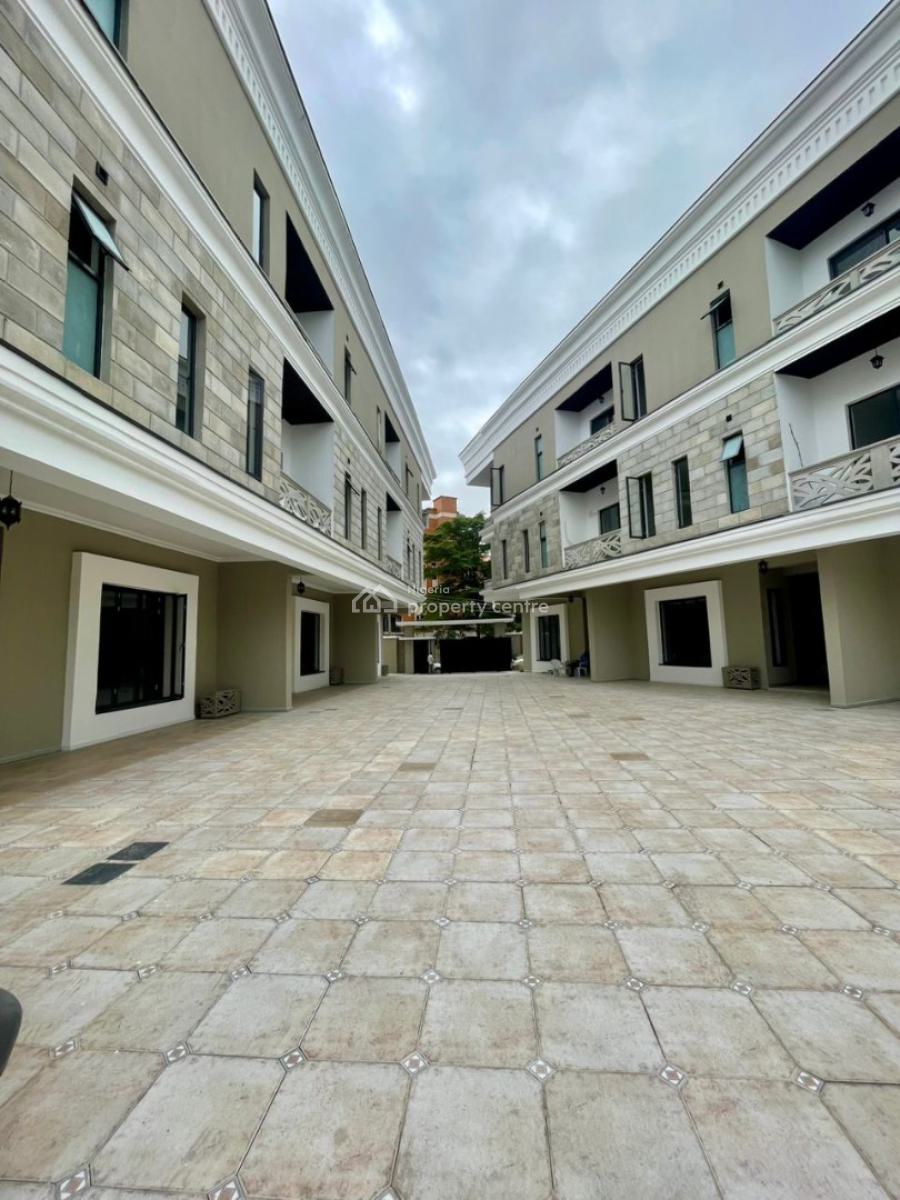 Brand New Luxury 5 Bedroom Terrace with 2 Bqs and Children Play Ground, Parkview Estate Ikoyi Lagos State, Parkview, Ikoyi, Lagos, Terraced Duplex for Sale