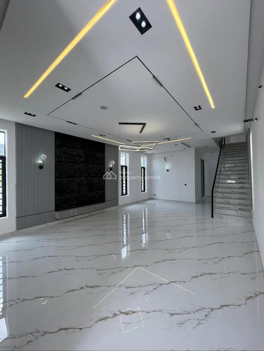 Elegant 5 Bedroom Fully Detached Duplex with a Pool and Bq, Vgc, Lekki, Lagos, House for Sale