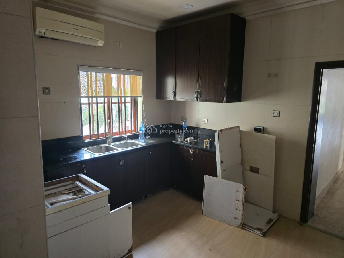 3 Bedroom with Bq, Mojisola Onikoyi Estate, Off Banana Island, Ikoyi, Lagos, House for Rent