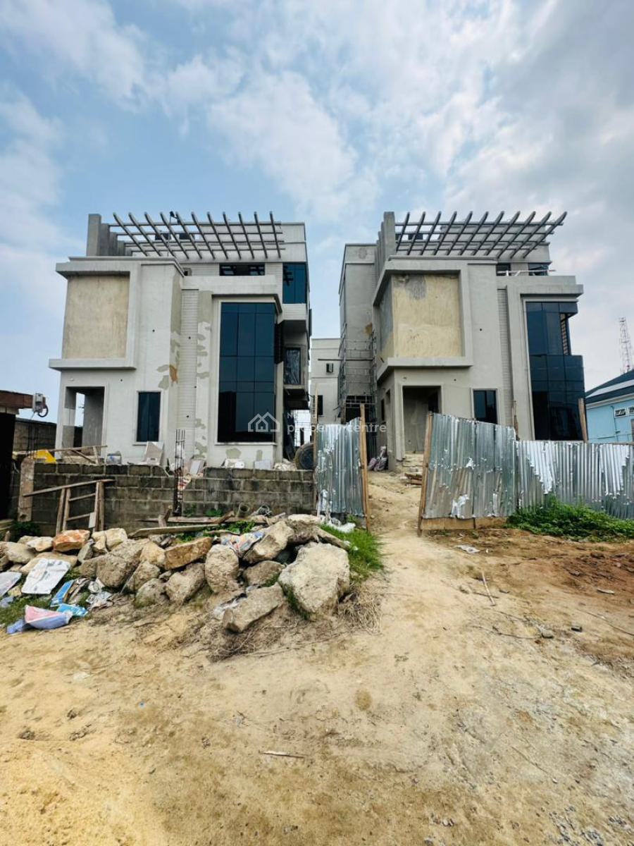 Exquisitely Built 4 Bedroom Fully Detached Duplex with a Room Bq, Surulere, Lagos, Detached Duplex for Sale