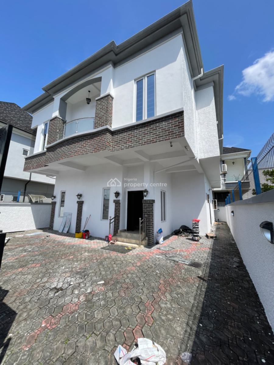 5bedroom Fully Detached Duplex with a Bq, Chevron, Lekki, Lagos, Detached Duplex for Rent