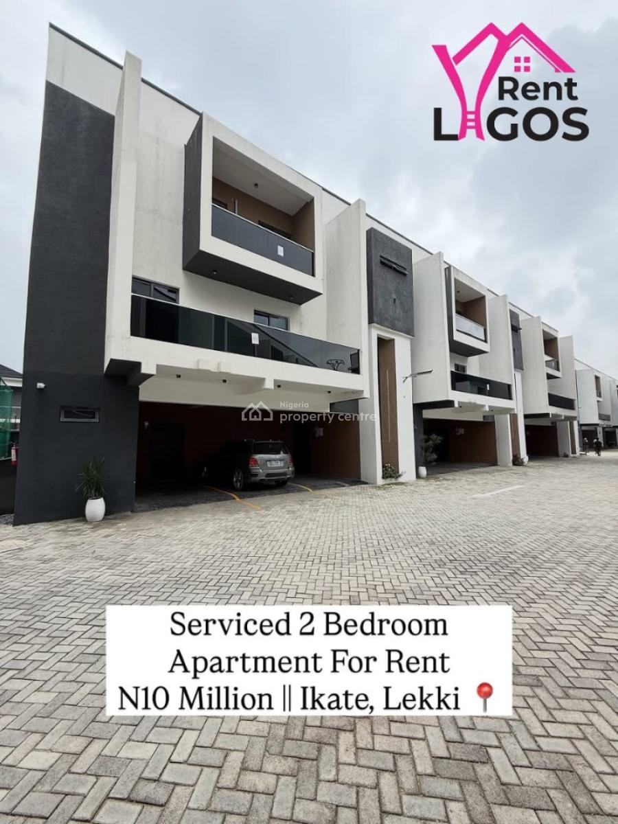 2 Bedroom Apartment, Ikate, Lekki, Lagos, Flat / Apartment for Rent