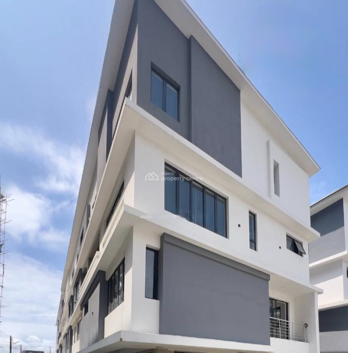Modern 5 Bedroom Townhouse in a Large Estate, Off Freedom Way, Lekki Phase 1, Lekki, Lagos, House for Rent