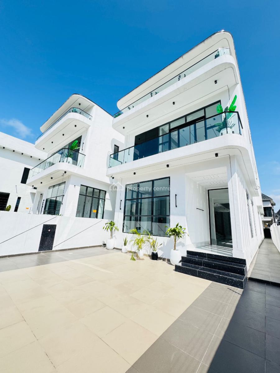 Brand New Luxury 5 Bedrooms Fully Detached Duplex Available, Chevron Toll Gate, Lekki, Lagos, Detached Duplex for Sale