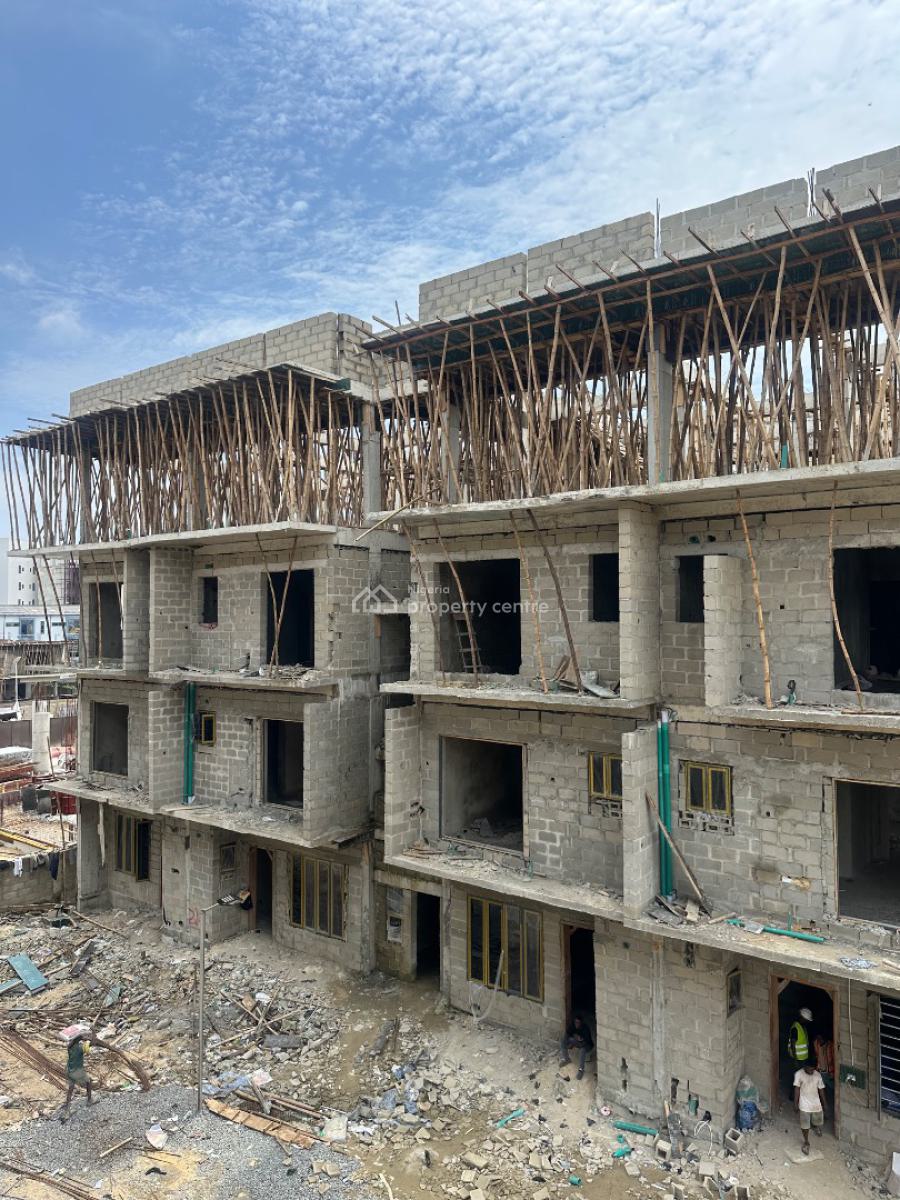 Luxury 4bedroom Terrace on G2 Level, Pool and Gym, Olu Babajide Close, Lekki Phase 1, Lekki, Lagos, Terraced Duplex for Sale