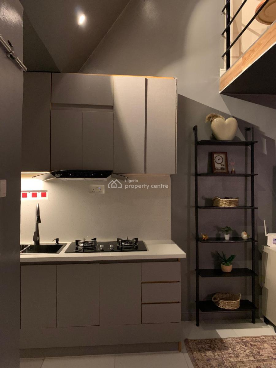 Loft 1 Bedroom Apartment, Mekunwen Road, Ikoyi, Lagos, Mini Flat (room and Parlour) Short Let