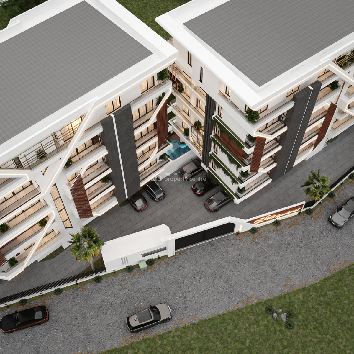 Luxury 3 Bedrooms Flat with Bq, Gym, 24 Hours, Olu Babajide Crescent, Lekki Phase 1, Lekki, Lagos, Flat / Apartment for Sale