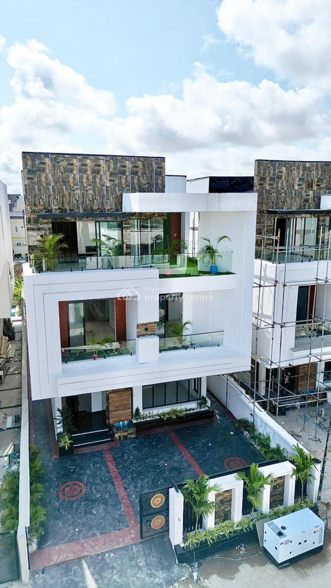 Discover Modern Elegance in This 6-bedroom Smart Duplex with Rooftop T, Chevron Alternative Route, Lekki, Lagos, Detached Duplex for Sale