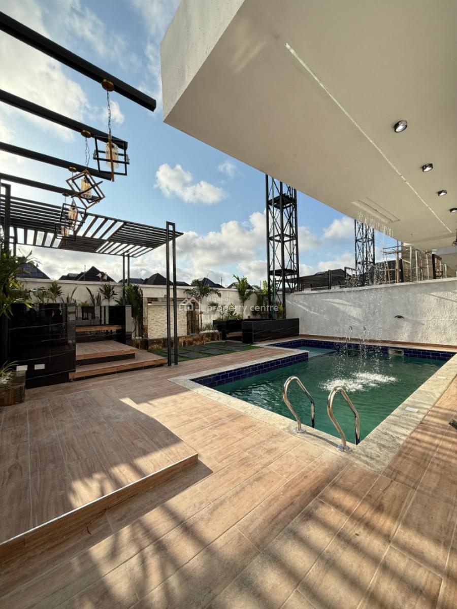 a Masterpiece of Elegance: 6-bedroom Duplex with Pool, Gym, Cinema & R, Chevron Alternative Route, Lekki, Lagos, Detached Duplex for Sale