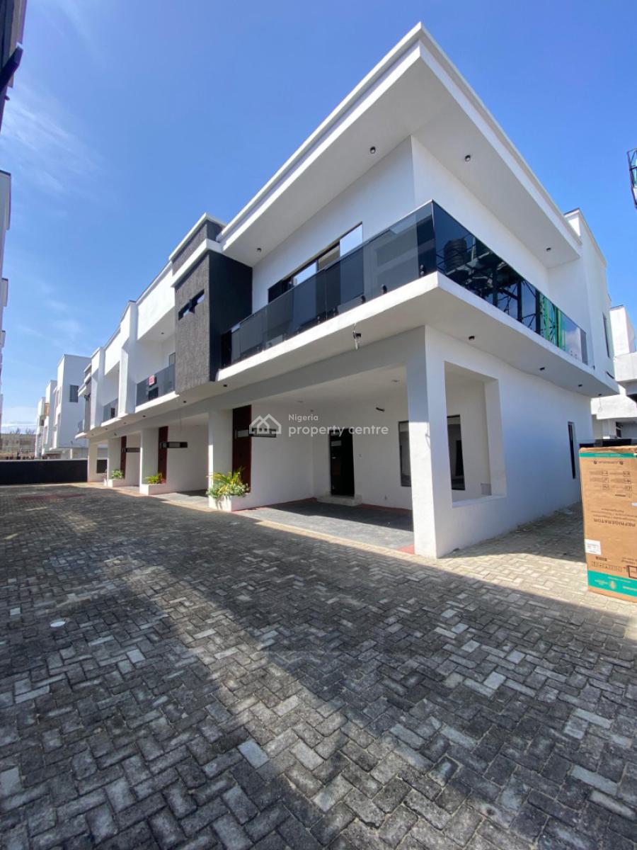 3 Bedroom Terrace Duplex with Bq Corner Piece, Gra, Ikota, Lekki, Lagos, Terraced Duplex for Sale