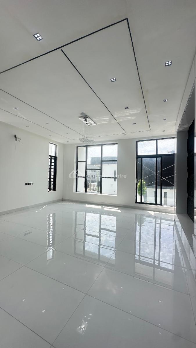 Lux Detached 5 Bdr Luxury Automated Duplex + Bq  + Pool + Ample Parkin, Perfect Estate  in Chevron Main, Lekki Phase 2, Lekki, Lagos, Detached Duplex for Sale