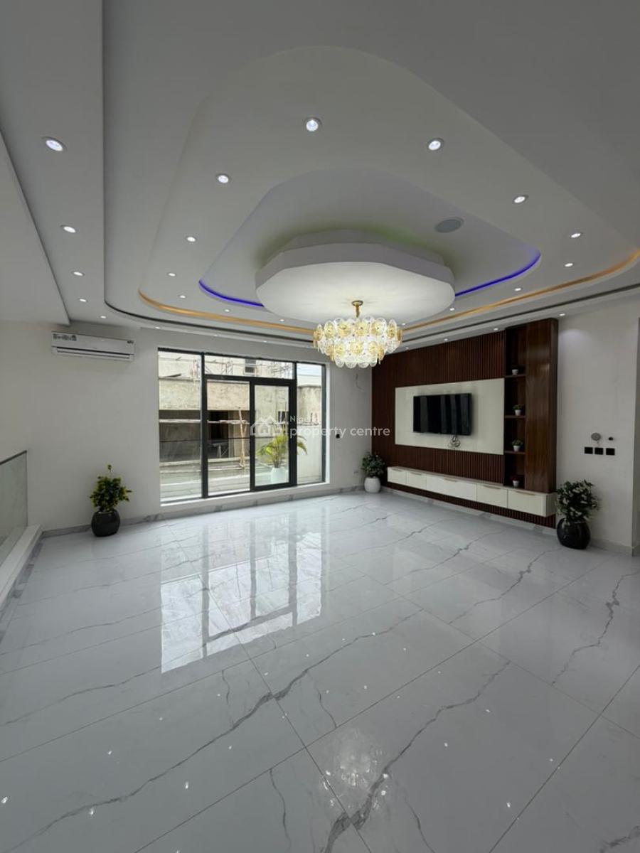 Contemporary 5 Bedroom Fully Detached Duplex + Pool, Cinema, Gym, Bq, Ikate, Lekki, Lagos, Detached Duplex for Sale
