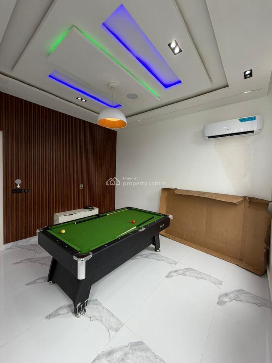 Contemporary 5 Bedroom Fully Detached Duplex + Pool, Cinema, Gym, Bq, Ikate, Lekki, Lagos, Detached Duplex for Sale