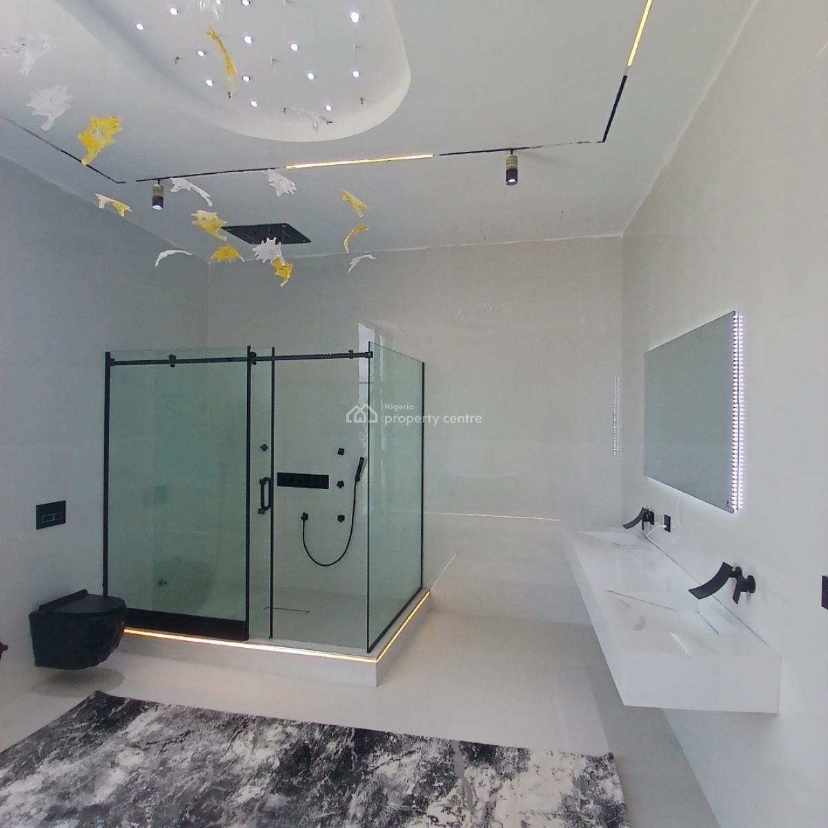 Prestigious 5 Bedroom Detached Duplex on 600sqm with Elevator, Osapa, Lekki, Lagos, Detached Duplex for Sale