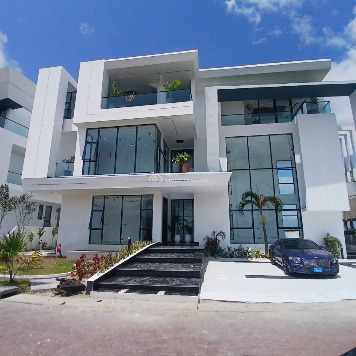 Prestigious 5 Bedroom Detached Duplex on 600sqm with Elevator, Osapa, Lekki, Lagos, Detached Duplex for Sale
