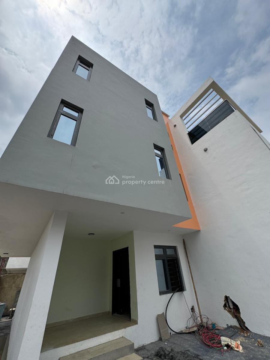 Newly Built 4 Bedroom Semi Detached Duplex with Bq, Anthony, Maryland, Lagos, Semi-detached Duplex for Sale