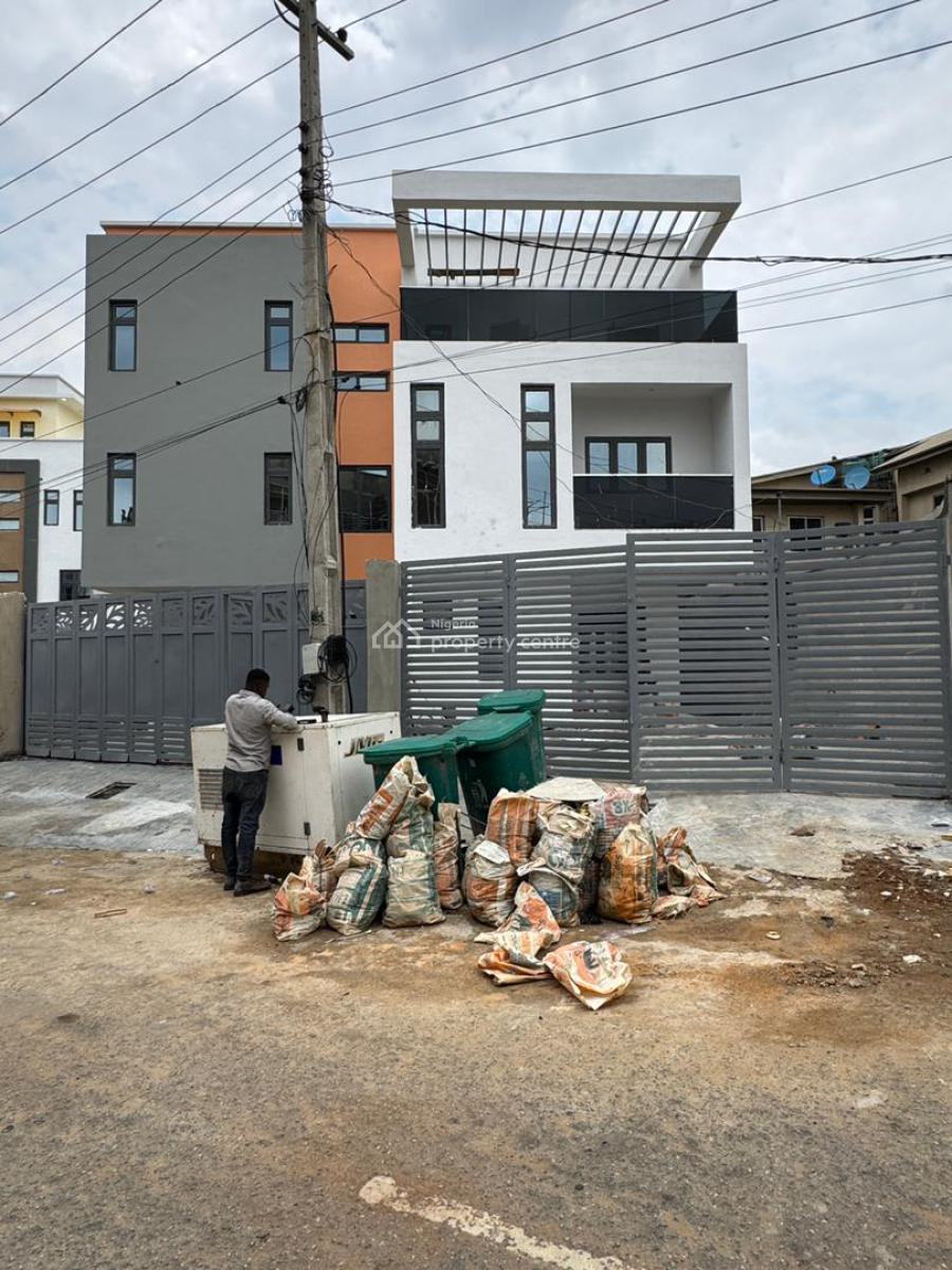 Newly Built 4 Bedroom Semi Detached Duplex with Bq, Anthony, Maryland, Lagos, Semi-detached Duplex for Sale
