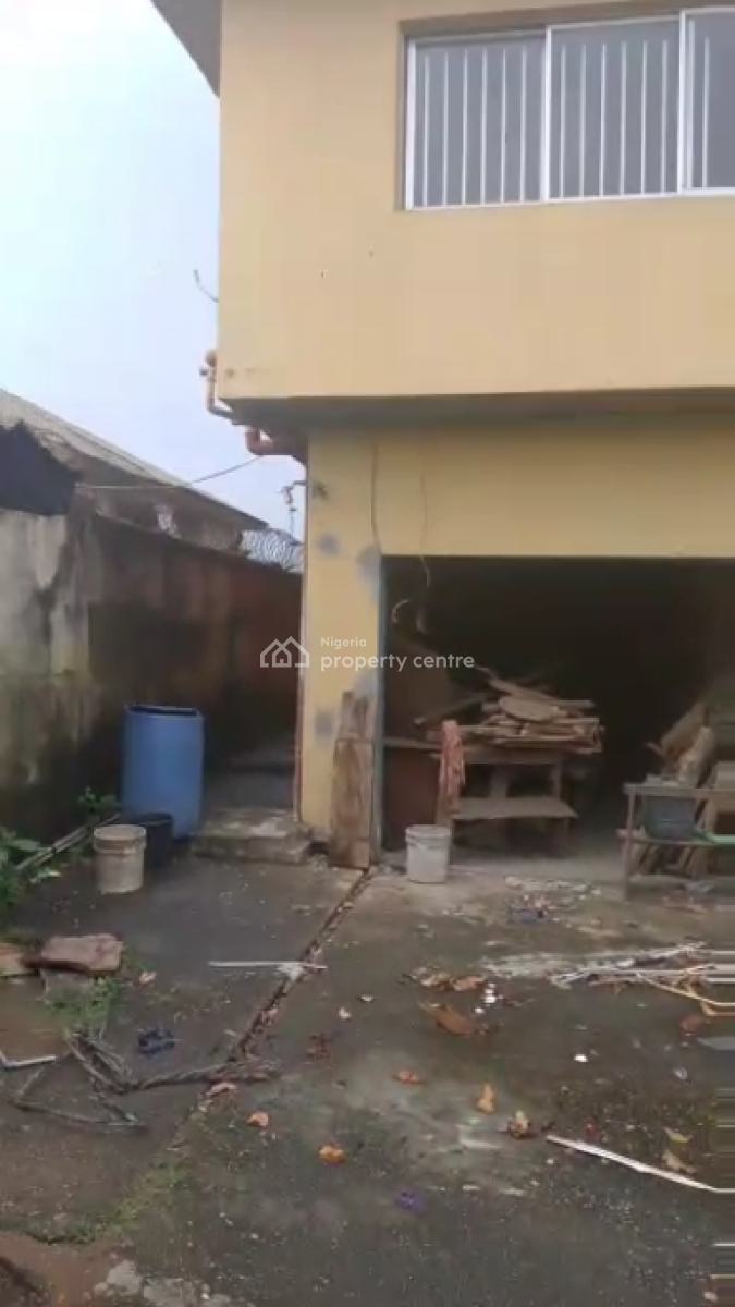 Vacant 5 Bedroom Duplex with Bq on a Plot of Land with  C/, Egbeda, Alimosho, Lagos, House for Sale